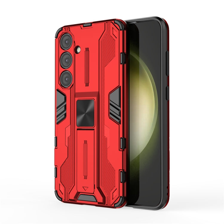 Samsung Galaxy S24+ 5G Supersonic Armor PC Hybrid TPU Phone case showcasing its stylish design and durable material.